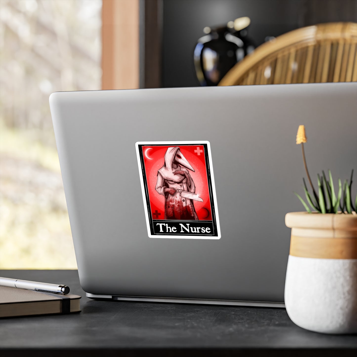 The Nurse Tarot Kiss-Cut Vinyl Decal