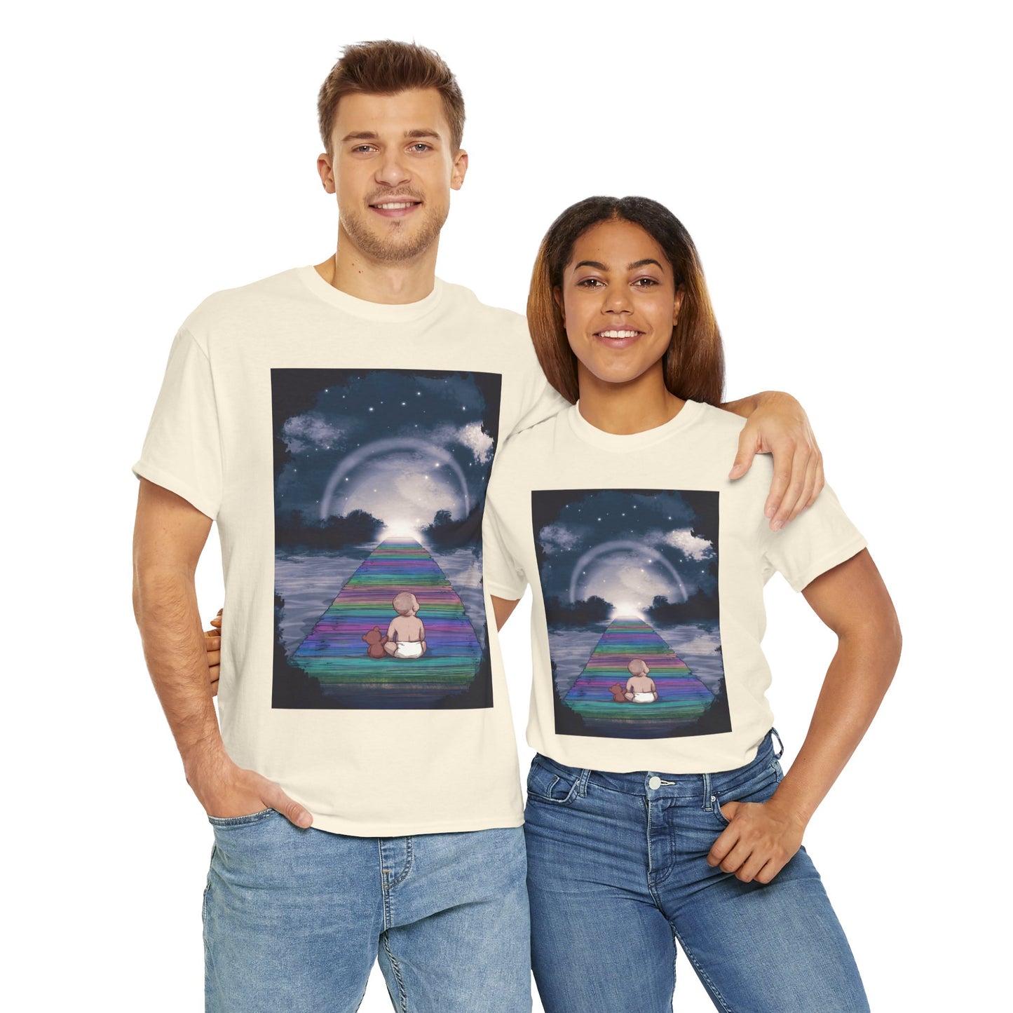 Rainbow Baby Unisex Heavy Cotton Tee