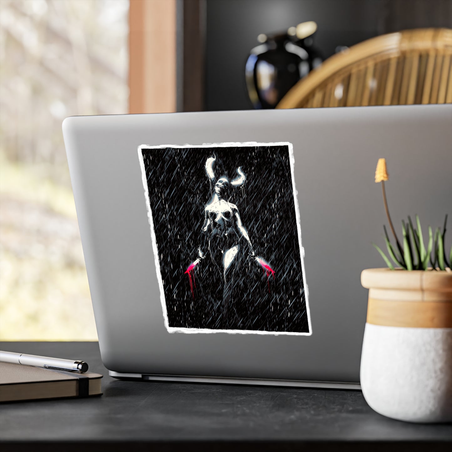 Her Revenge Kiss-Cut Vinyl Decal