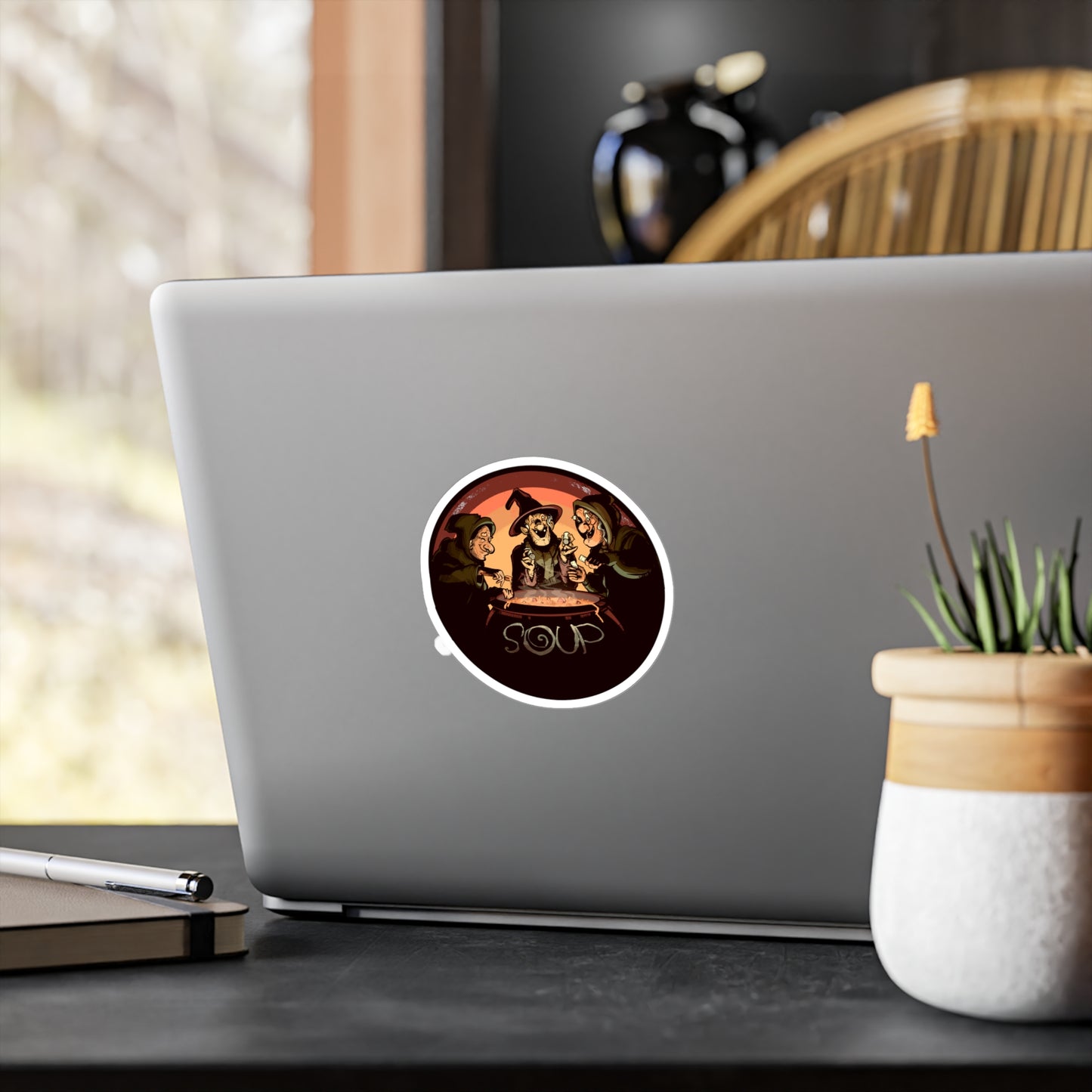 Soup Witches Kiss-Cut Vinyl Decal
