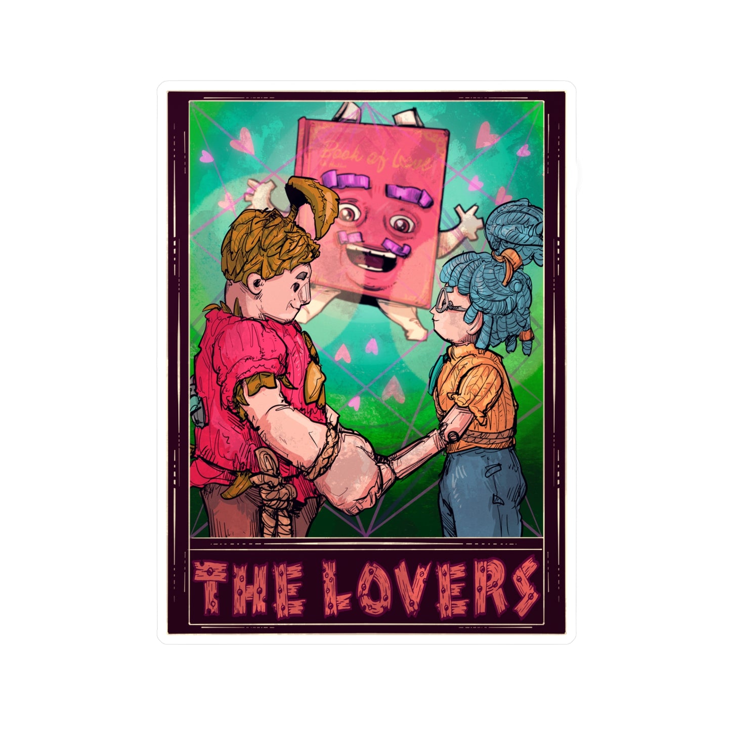 It Takes Lovers Kiss-Cut Vinyl Decal