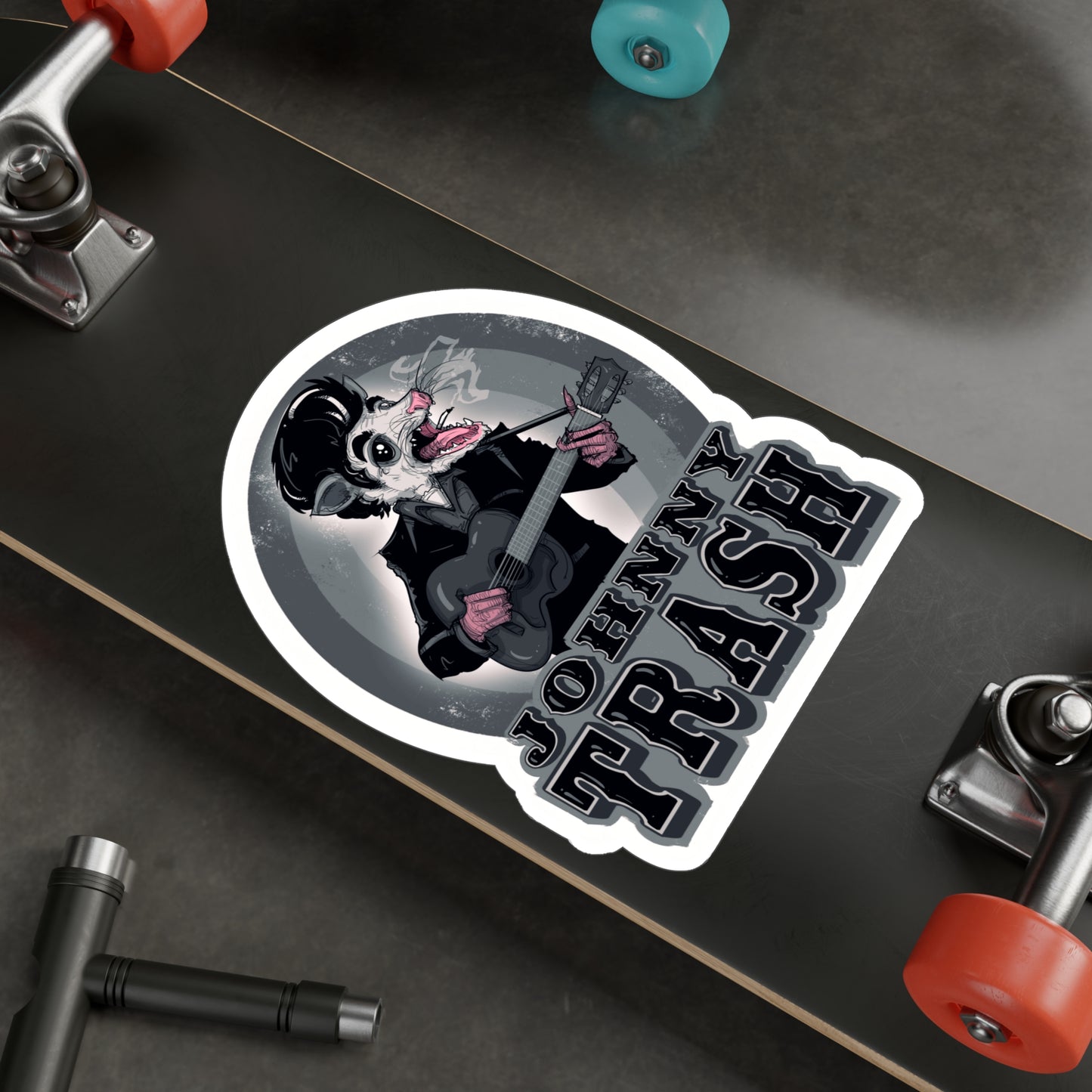 Johnny Trash Kiss-Cut Vinyl Decal