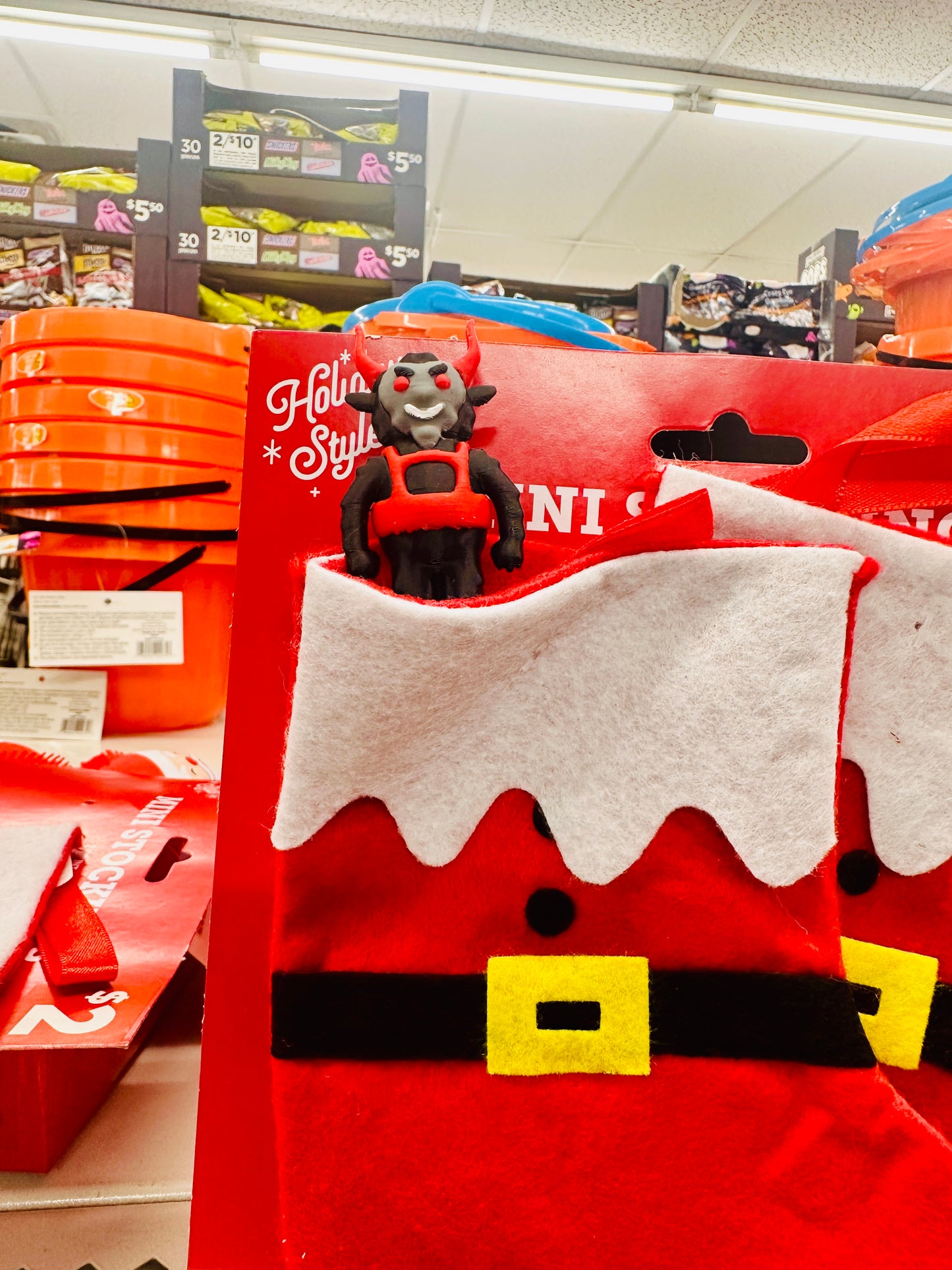 Tiny Krampus (5 Pack) 3D Print Small Figure