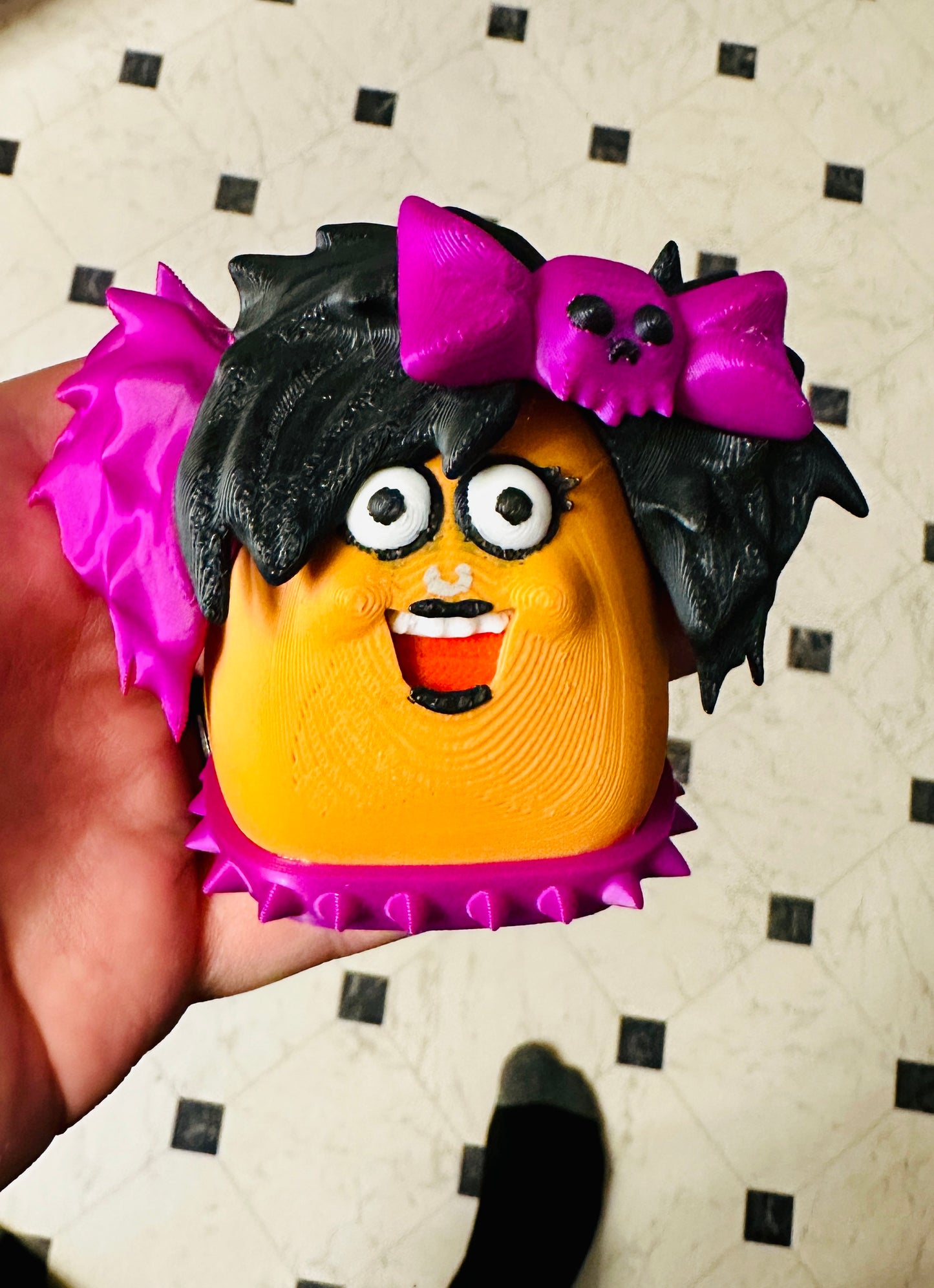 Emo Nugget Buddy Fridge Magnets 3D Print