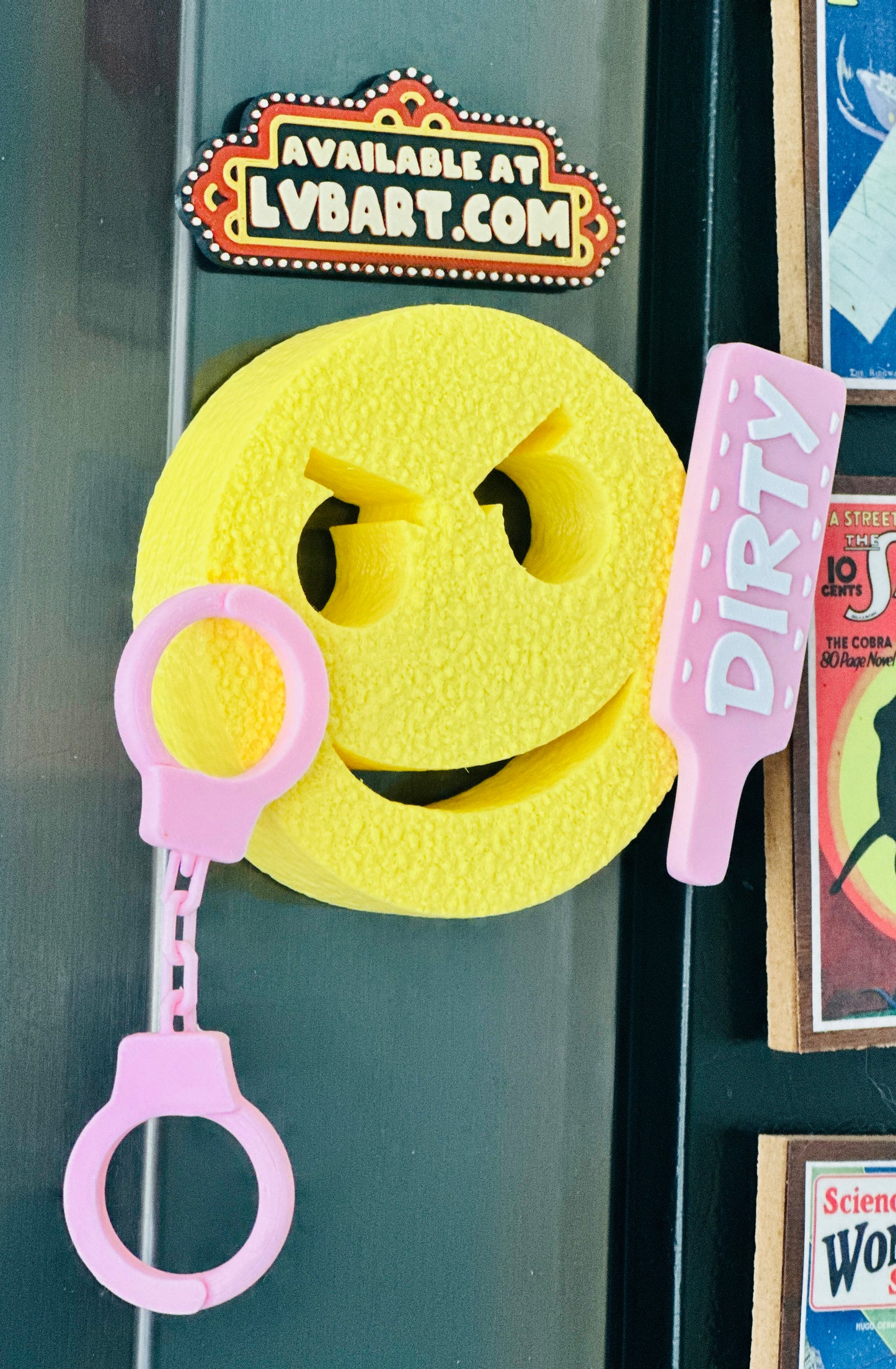 Sponge Daddy 3D Print Fridge Magnet