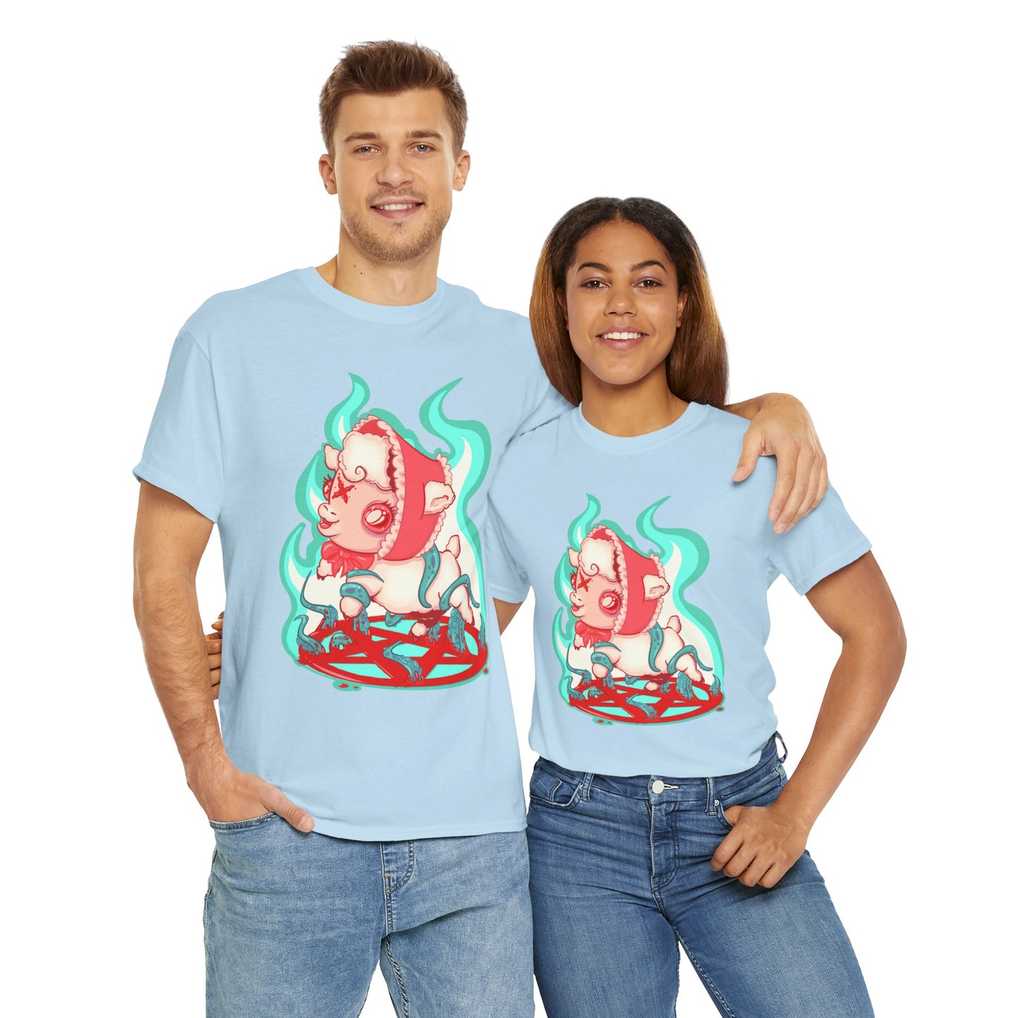 Sacrificial Lamb Unisex Heavy Cotton Tee