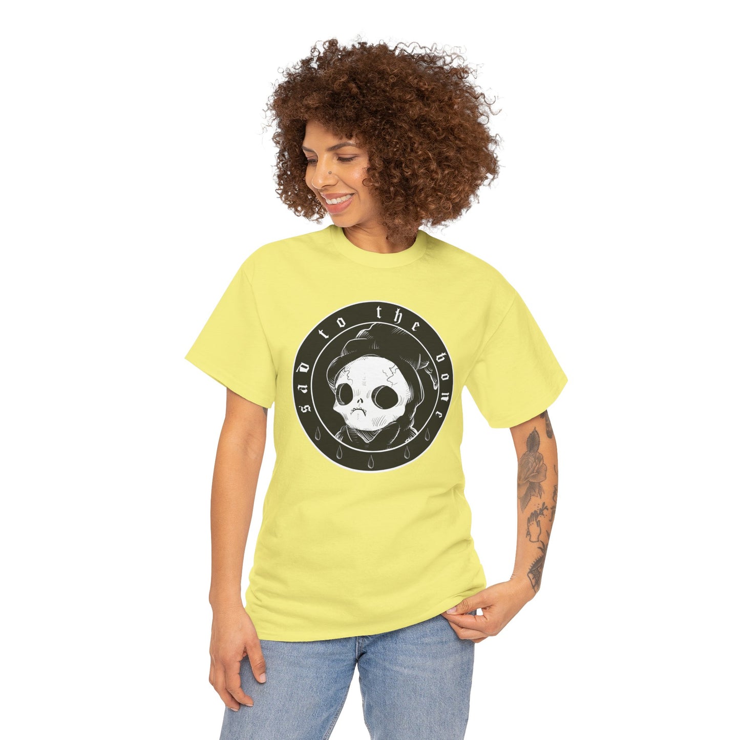 Sad To The Bone Unisex Heavy Cotton Tee