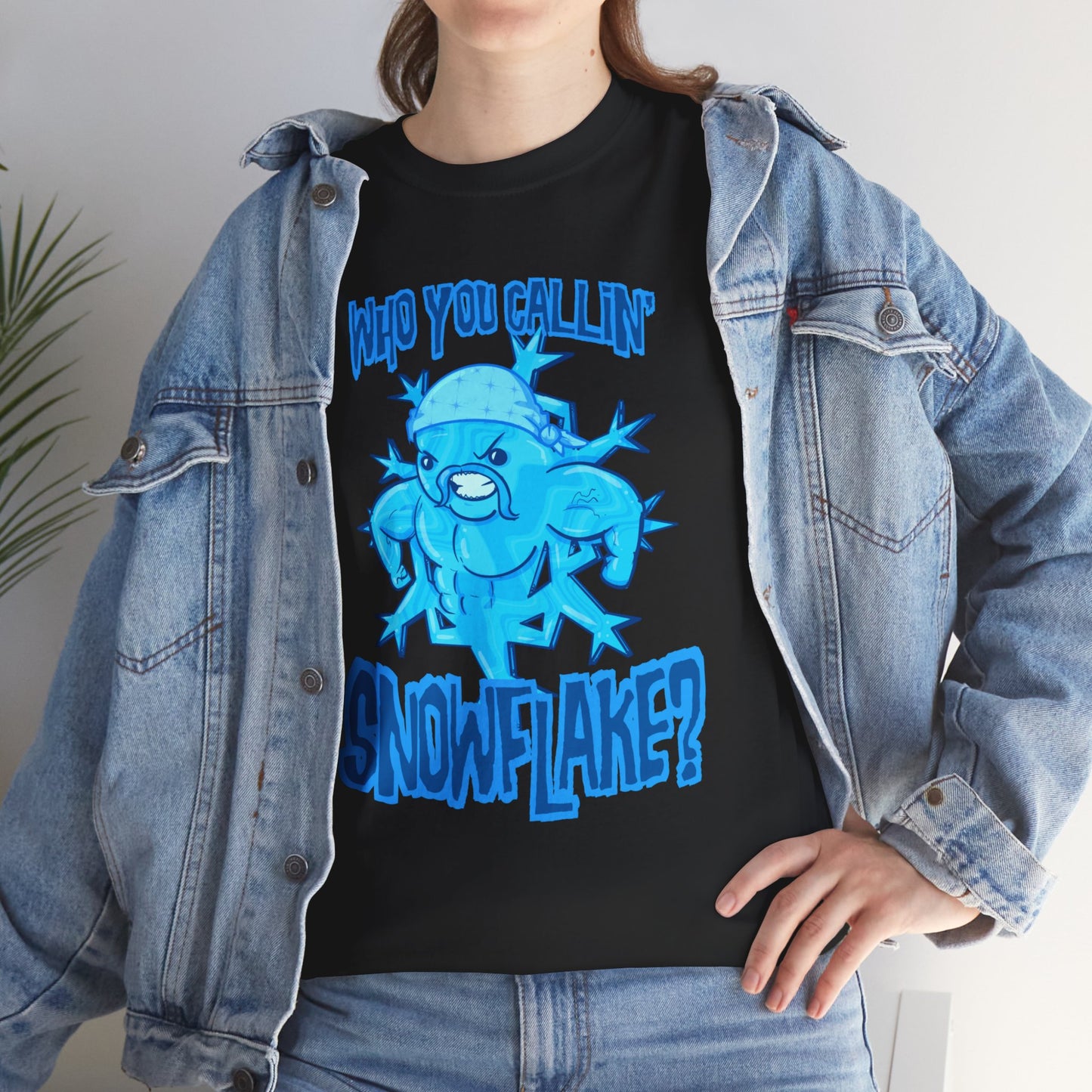 Tough Snowflake Unisex Heavy Cotton Tee