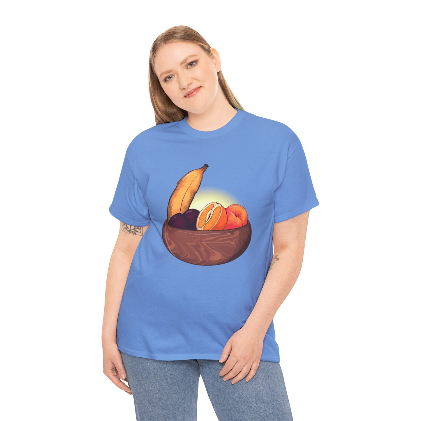 Adult Fruit Basket Unisex Heavy Cotton Tee