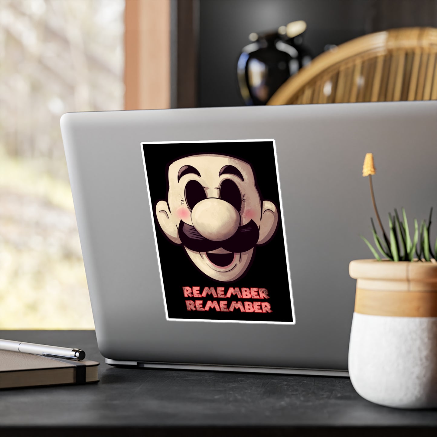 D For Deny Kiss-Cut Vinyl Decal