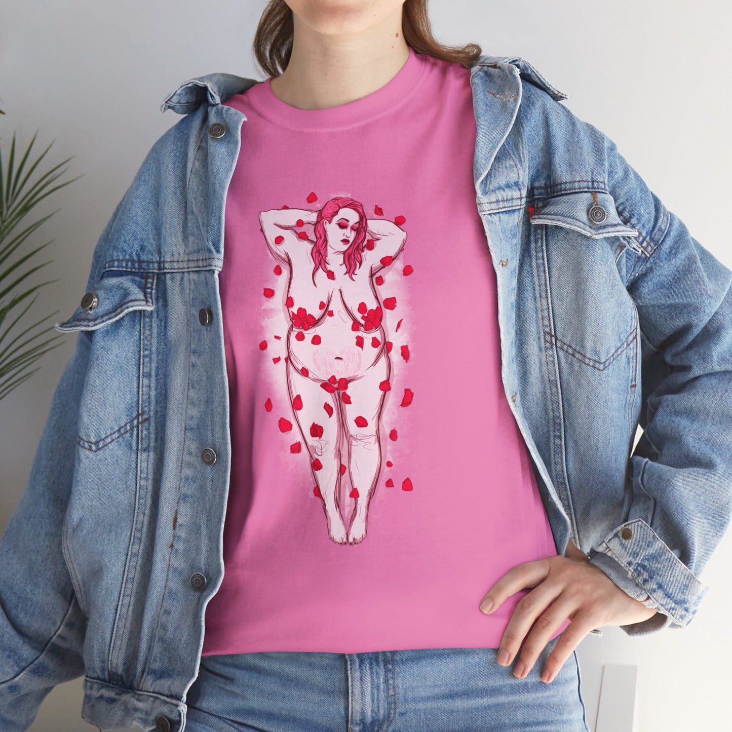 Stretch Heart Unisex Heavy Cotton Tee