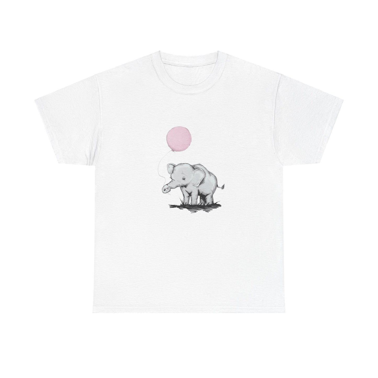 Baby Elephant Unisex Heavy Cotton Tee