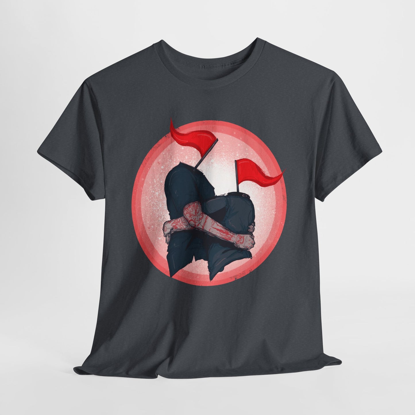 Red Flags Unisex Heavy Cotton Tee