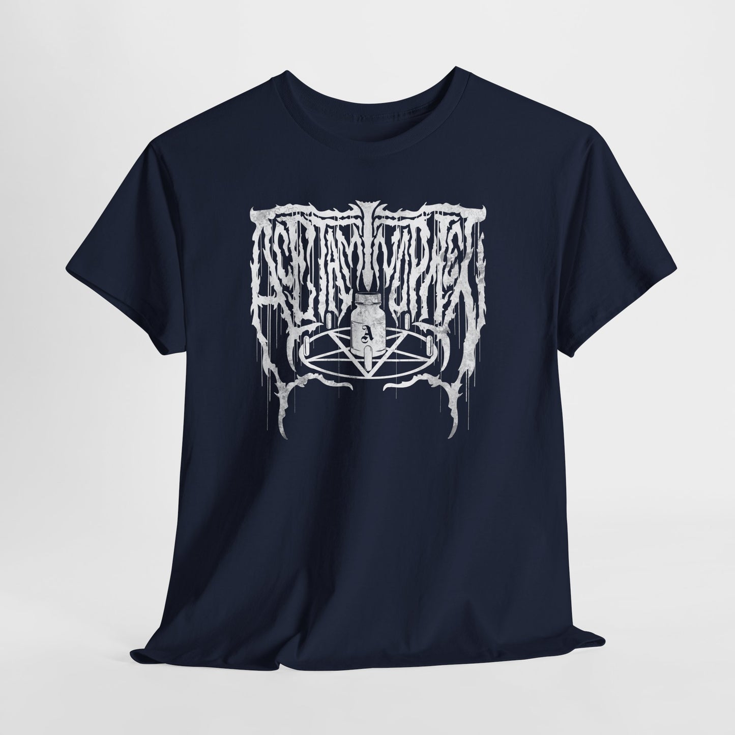 Acetaminophen Metal Unisex Heavy Cotton Tee