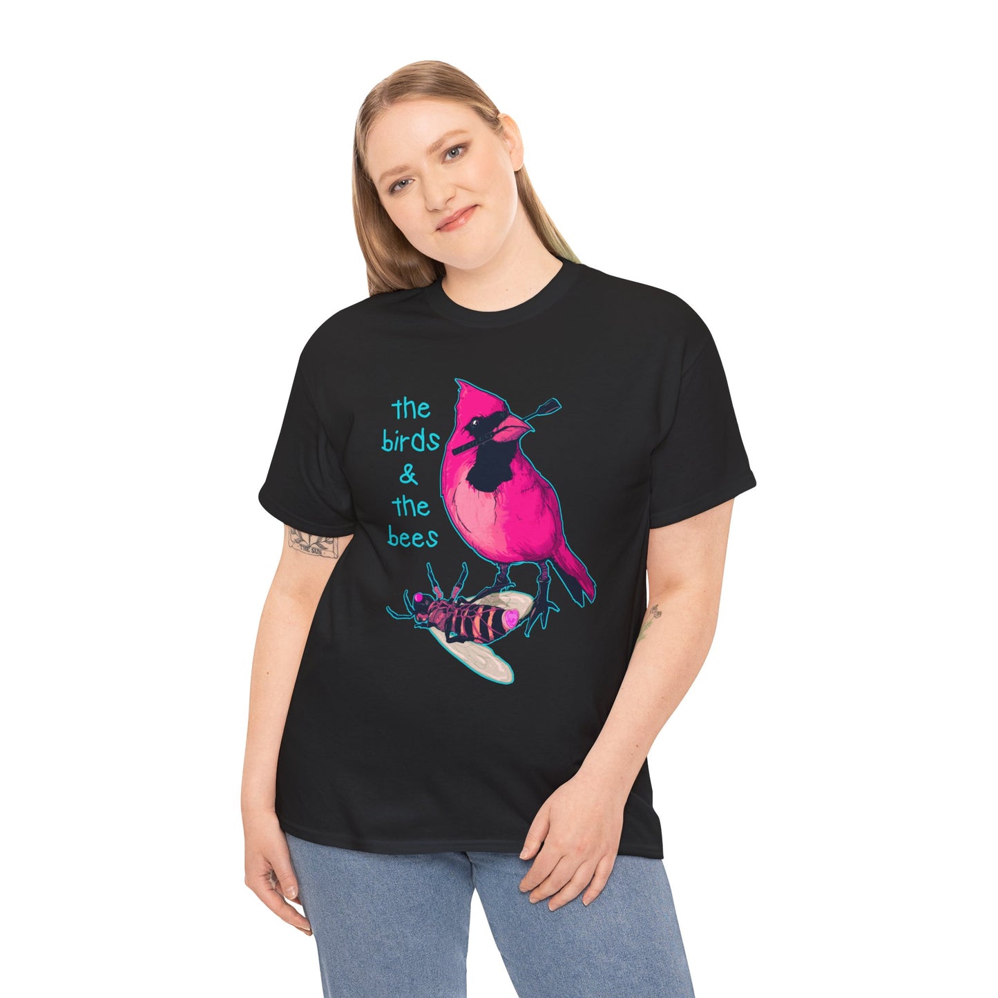 The Birds & The Bees Unisex Heavy Cotton Tee