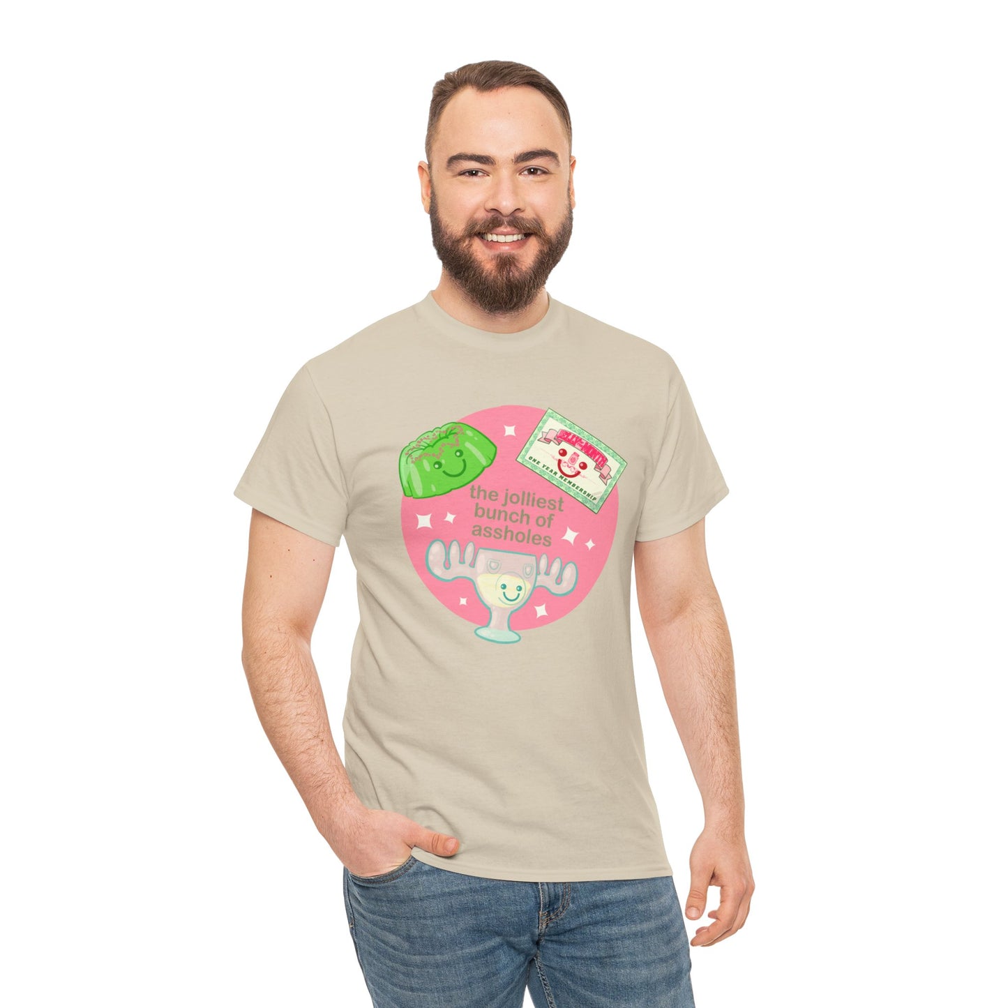 The Jolliest Bunch Of Assholes Unisex Heavy Cotton Tee