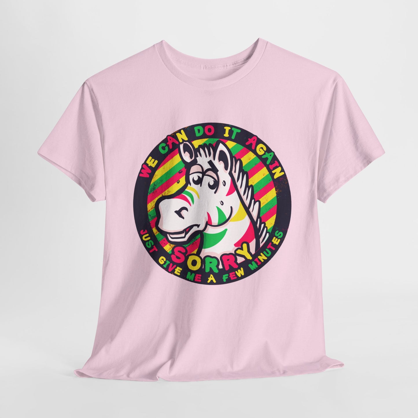 Premature Zebra Unisex Heavy Cotton Tee
