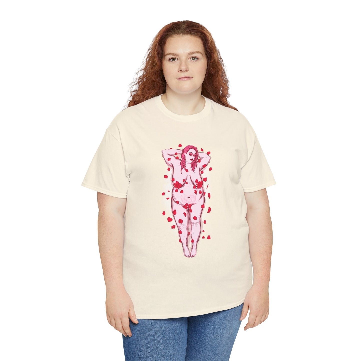 Stretch Heart Unisex Heavy Cotton Tee