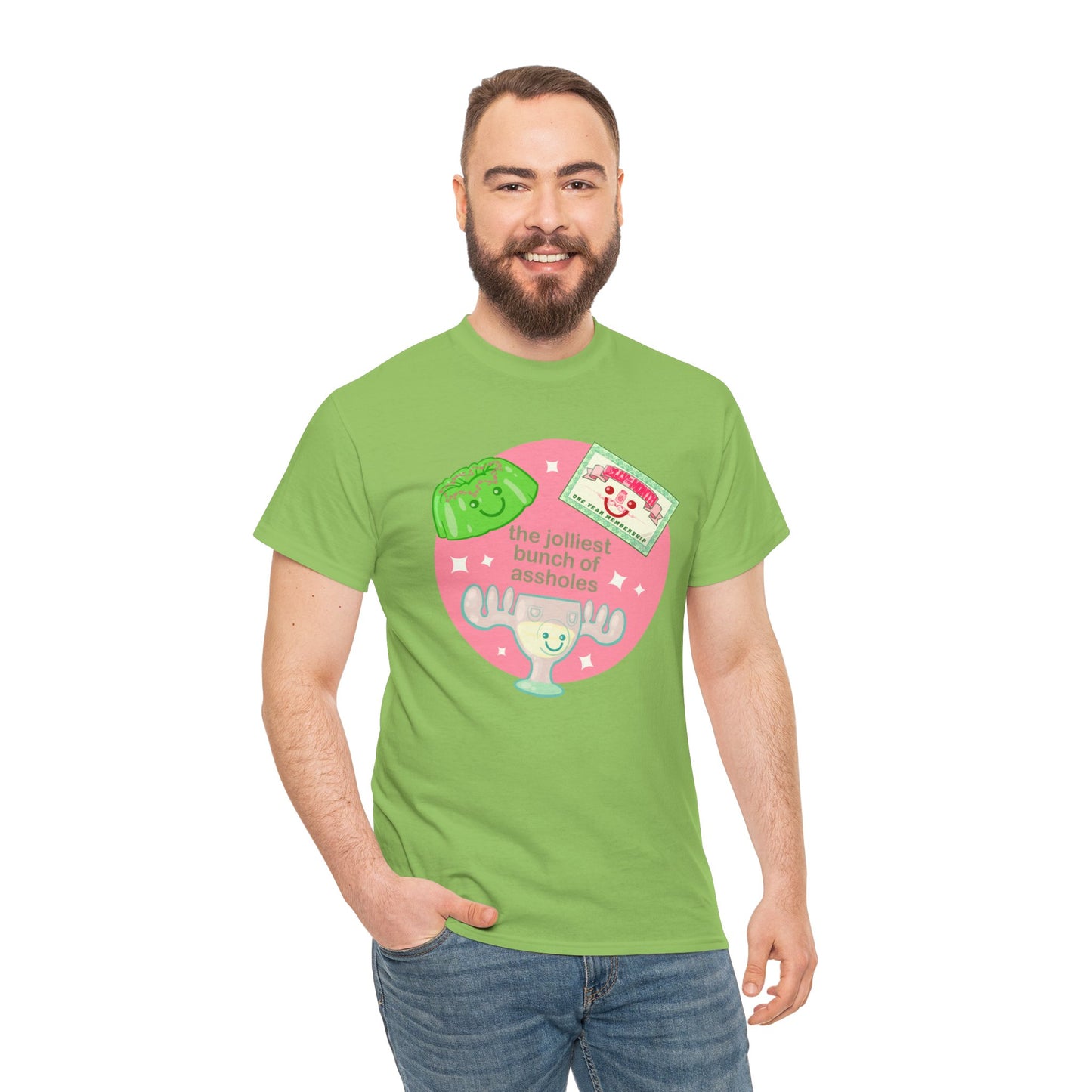 The Jolliest Bunch Of Assholes Unisex Heavy Cotton Tee