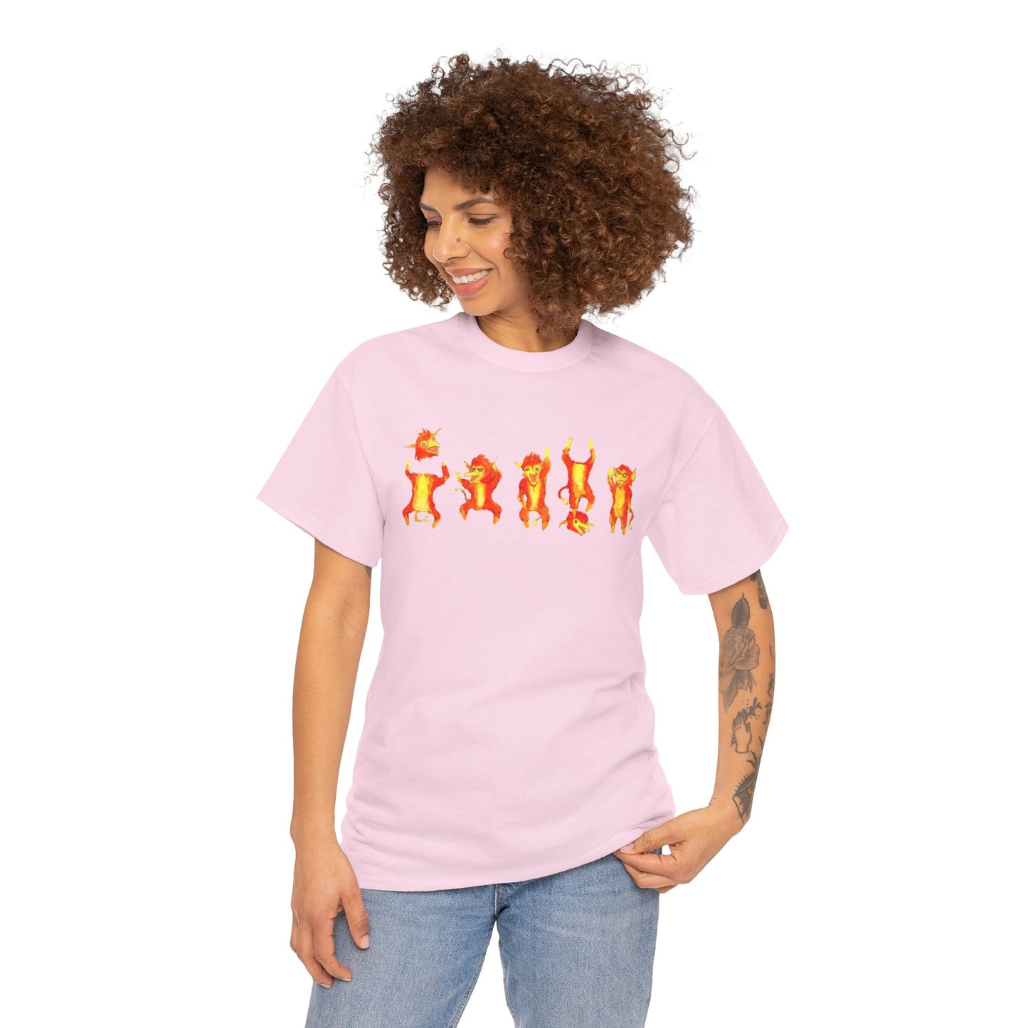 Plushie Fire Gang Unisex Heavy Cotton Tee