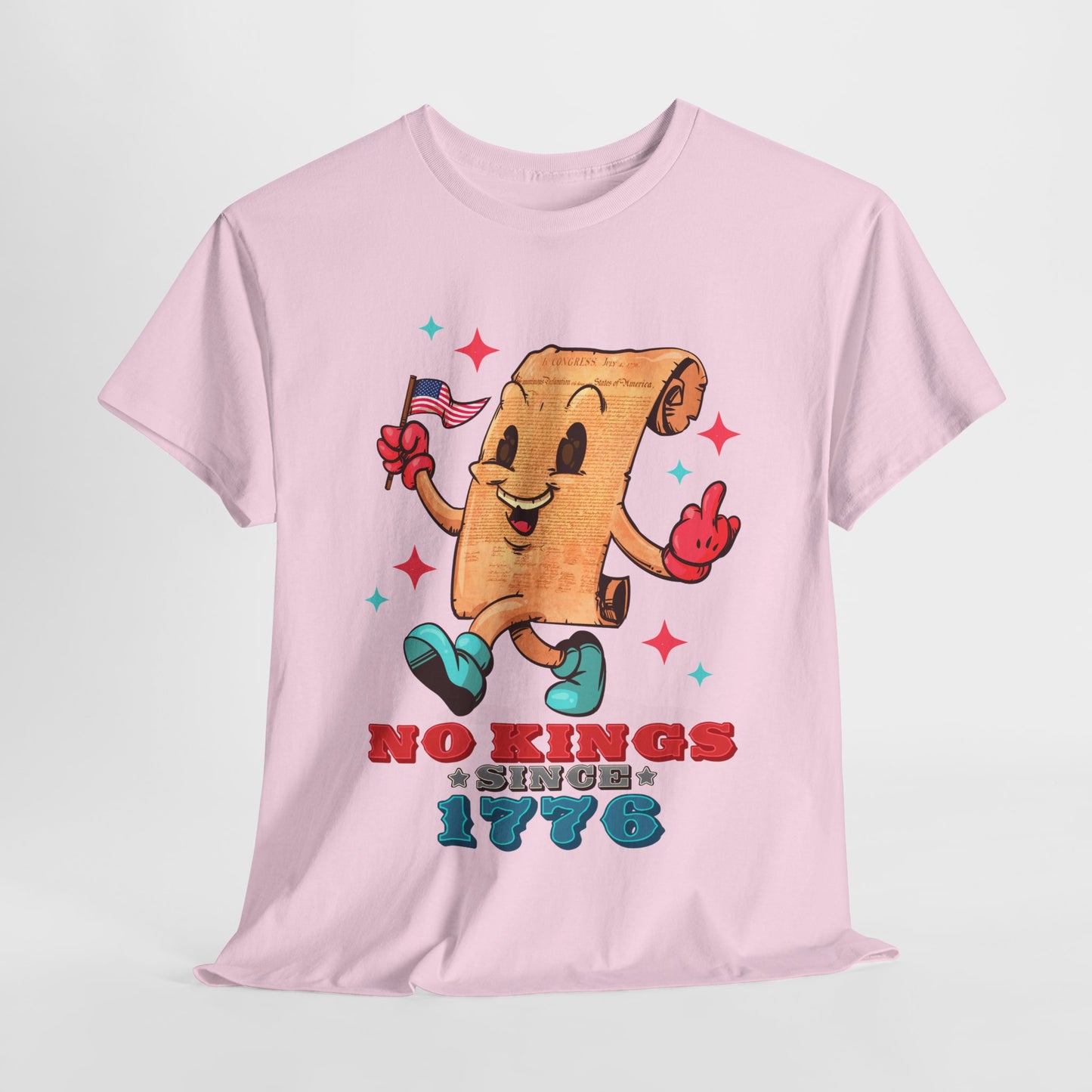 No Kings Since 1776 Unisex Heavy Cotton Tee