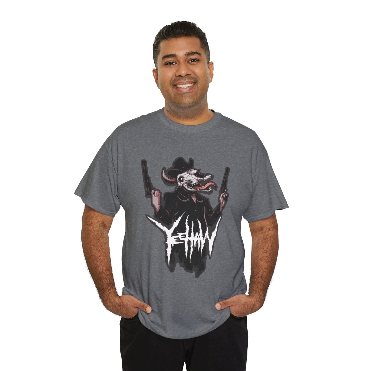 Cowboy Metal Unisex Heavy Cotton Tee