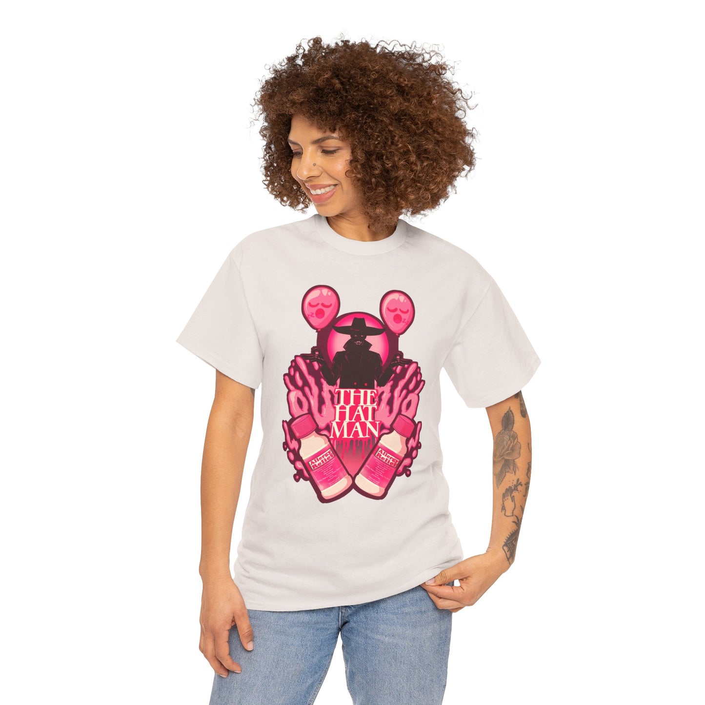 The Hat Man Unisex Heavy Cotton Tee