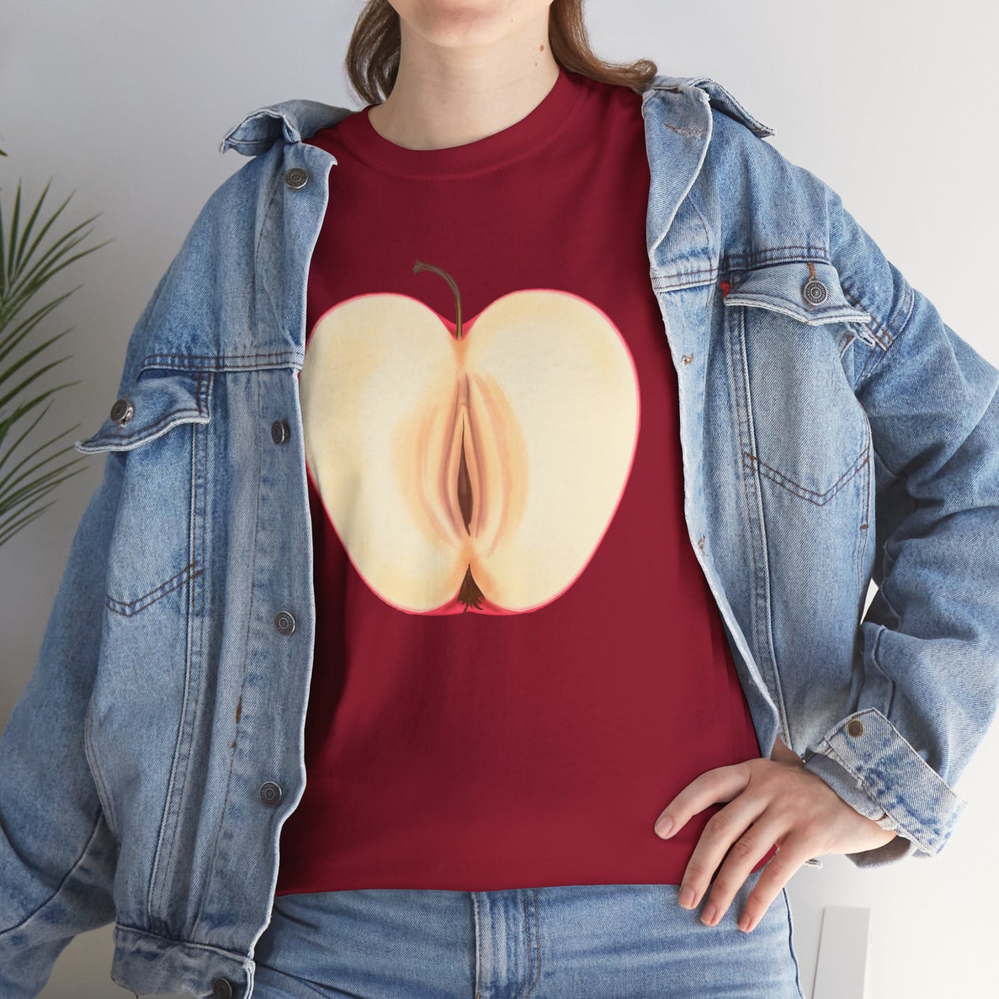 Apple Unisex Heavy Cotton Tee