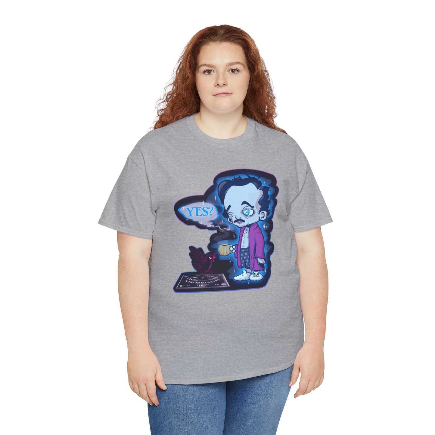 Edgar Allan Ghost Unisex Heavy Cotton Tee