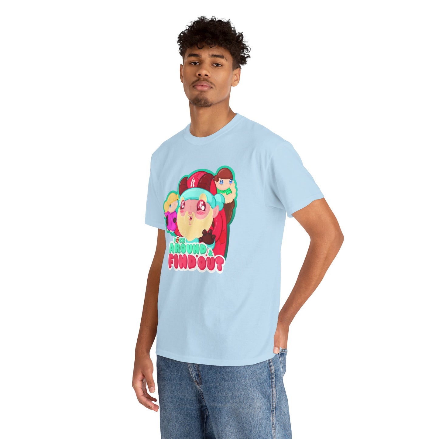 Krampus Is Coming To Town Unisex Heavy Cotton Tee