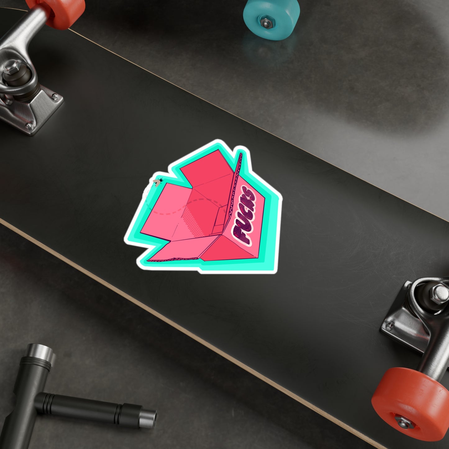 No Fucks To Give Kiss-Cut Vinyl Decal