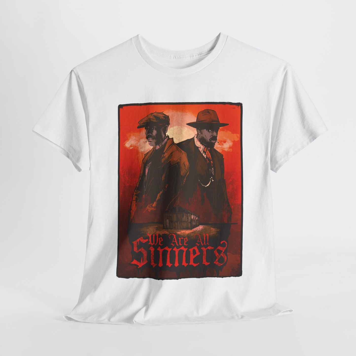 We're All Sinners Unisex Heavy Cotton Tee