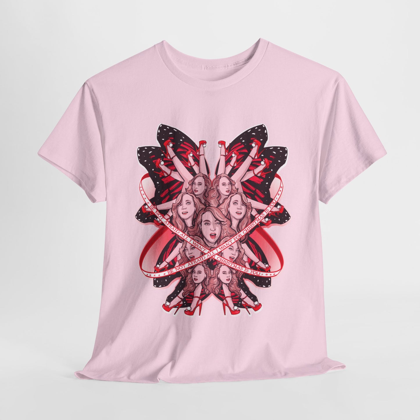 Biblically Accurate Christmas Woman Unisex Heavy Cotton Tee