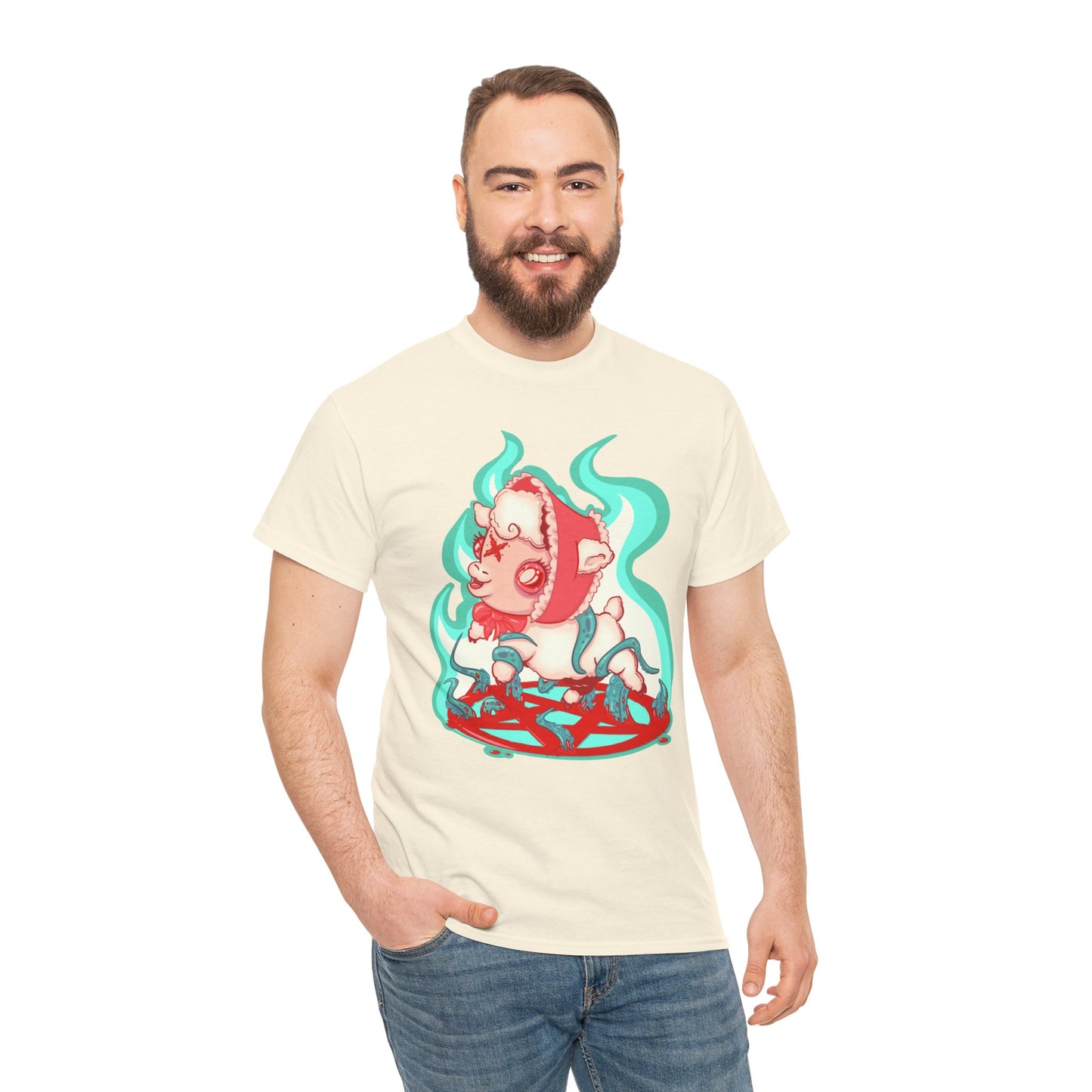 Sacrificial Lamb Unisex Heavy Cotton Tee