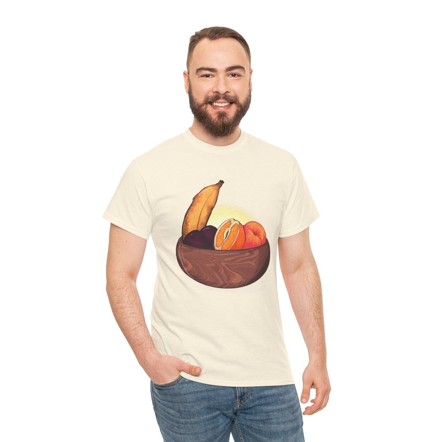 Adult Fruit Basket Unisex Heavy Cotton Tee