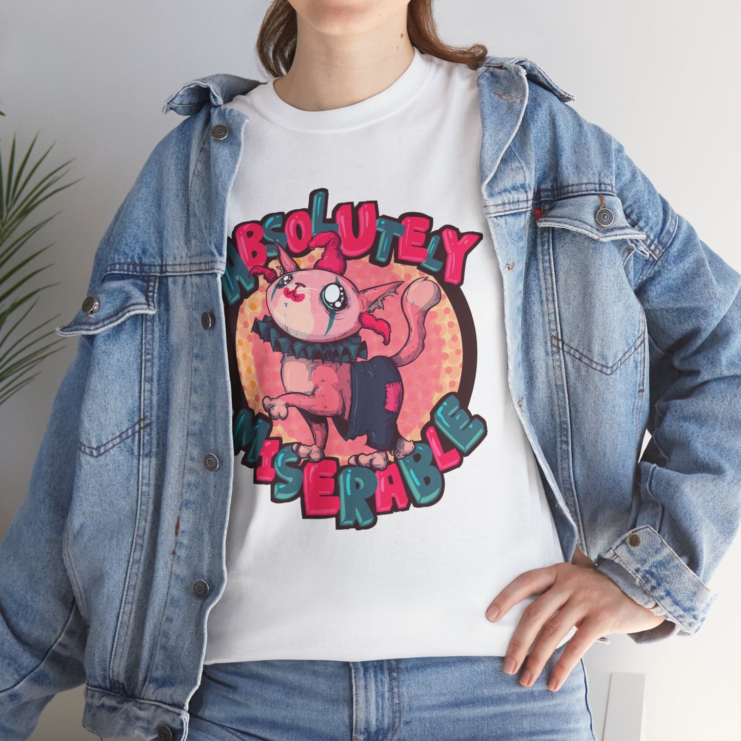 Absolutely Miserable Unisex Heavy Cotton Tee