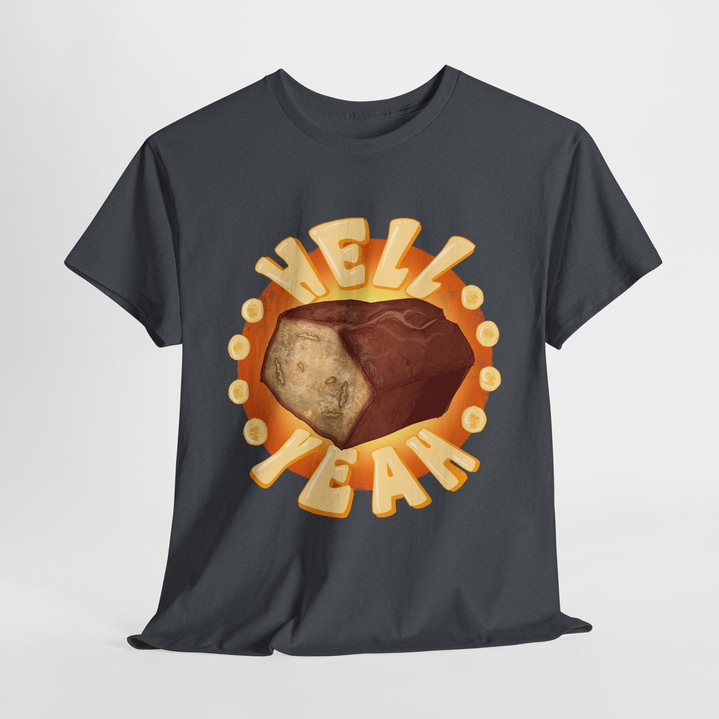Banana Bread At Work Unisex Heavy Cotton Tee