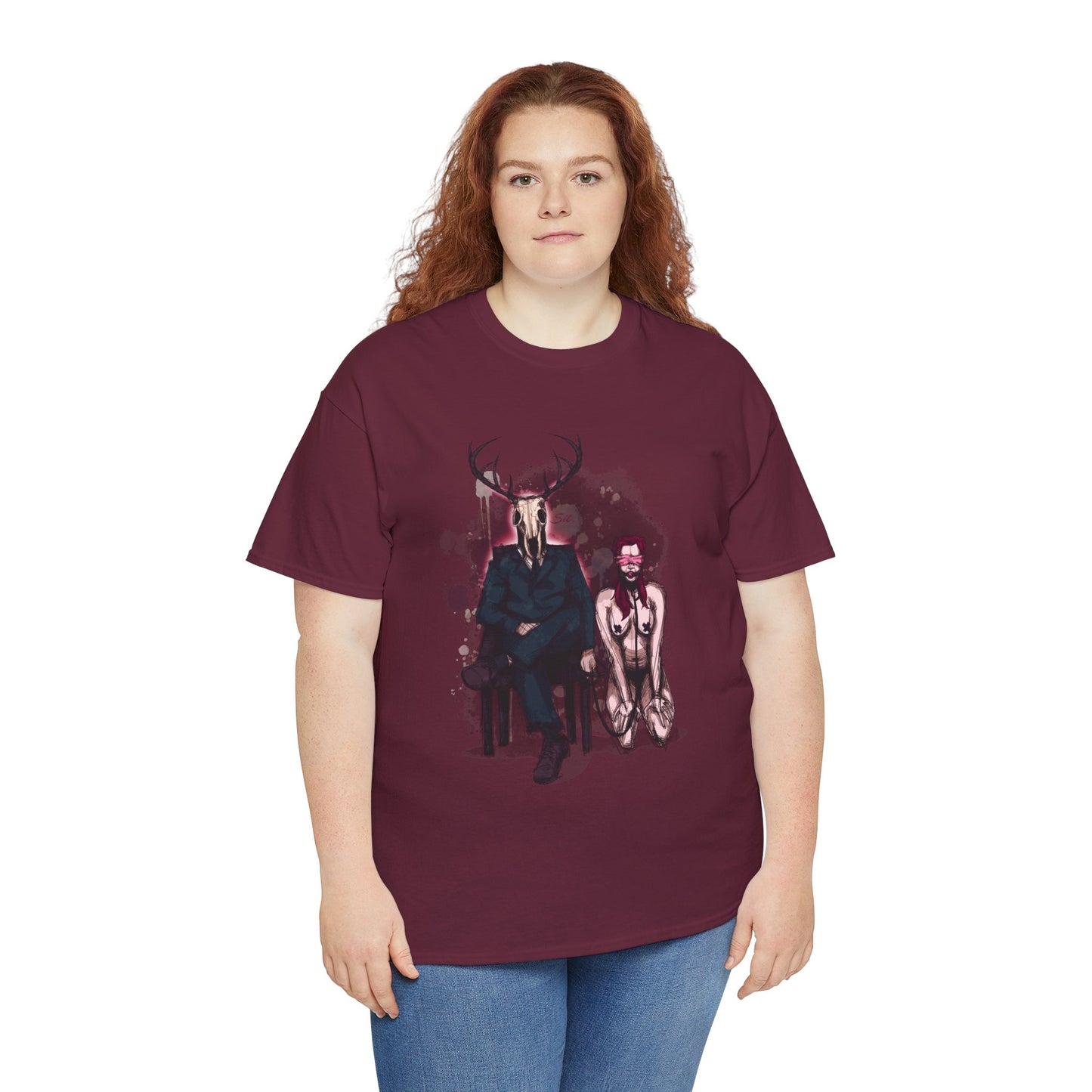 Deer Daddy Series 1: Sit Unisex Heavy Cotton Tee