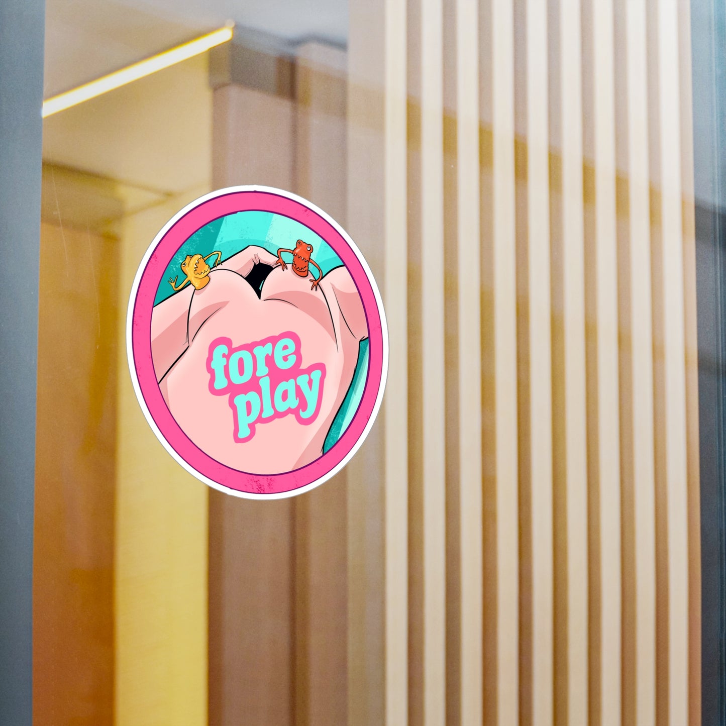 Foreplay 2 Kiss-Cut Vinyl Decal