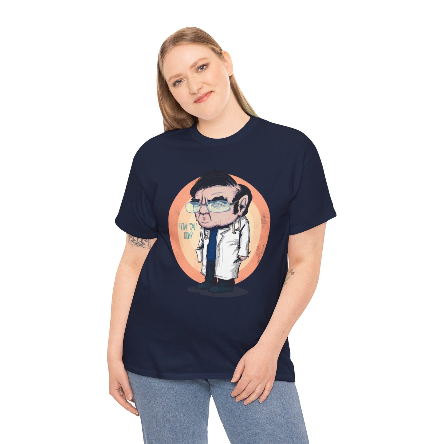 How Y'all Doin Unisex Heavy Cotton Tee