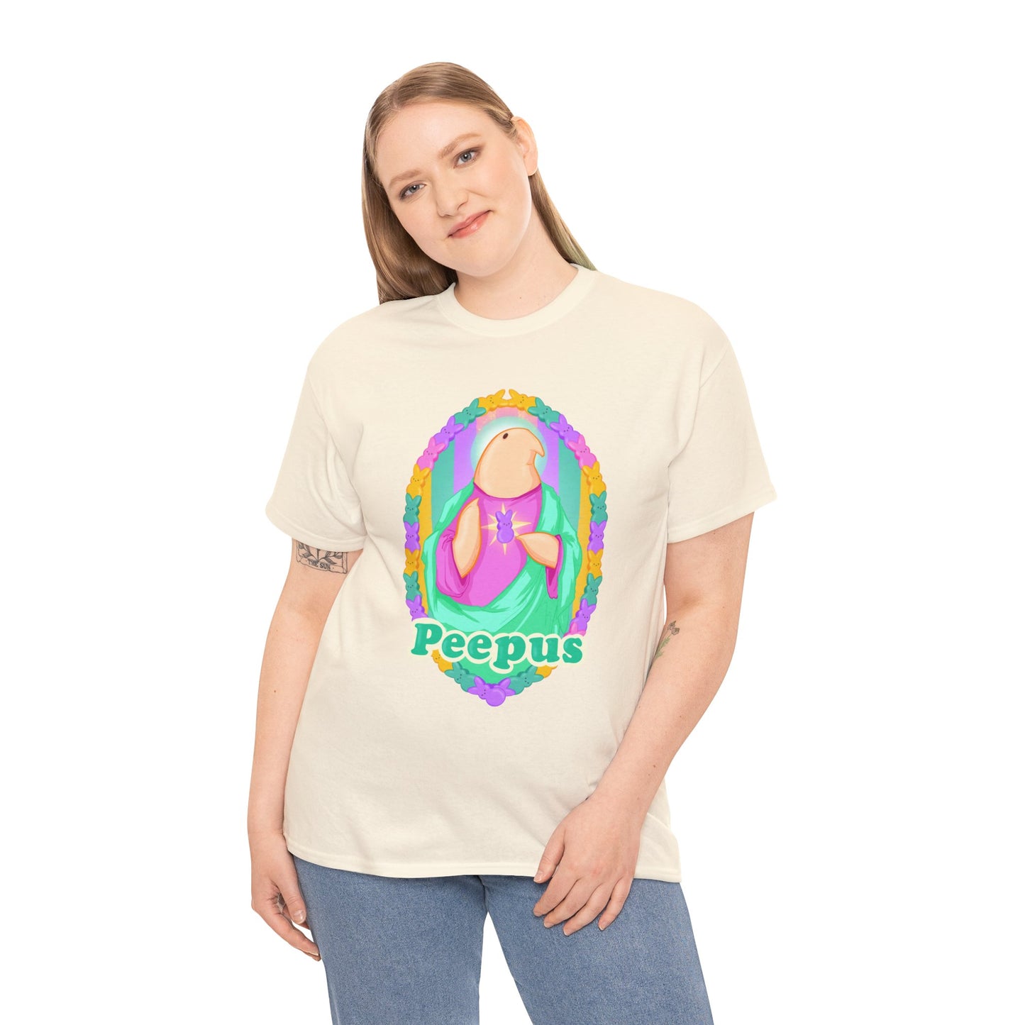 Peepus Unisex Heavy Cotton Tee