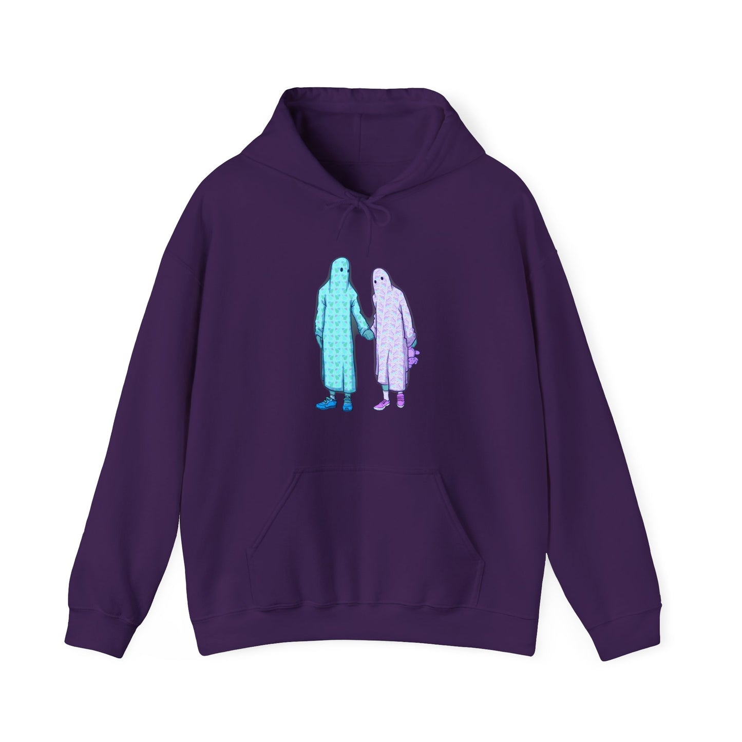 Ghost Kids Unisex Heavy Blend Hooded Sweatshirt