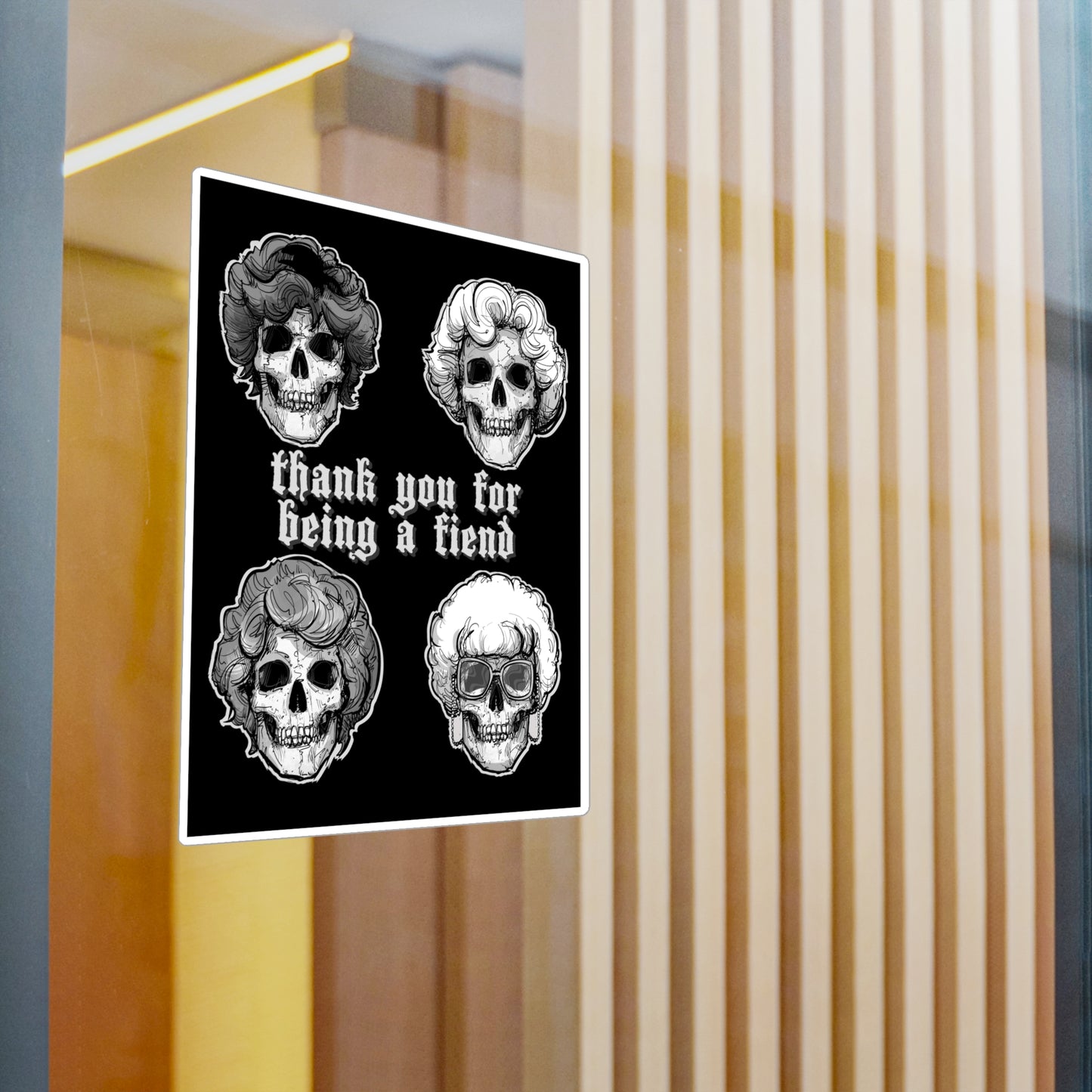 Gold Ghouls Kiss-Cut Vinyl Decal