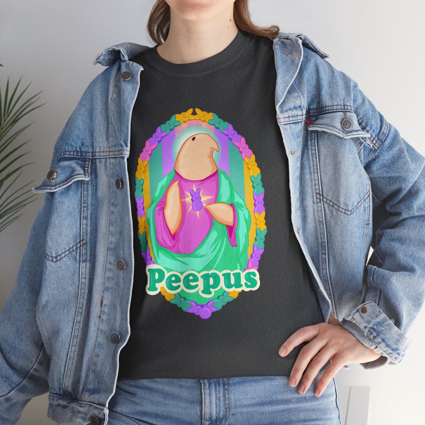 Peepus Unisex Heavy Cotton Tee