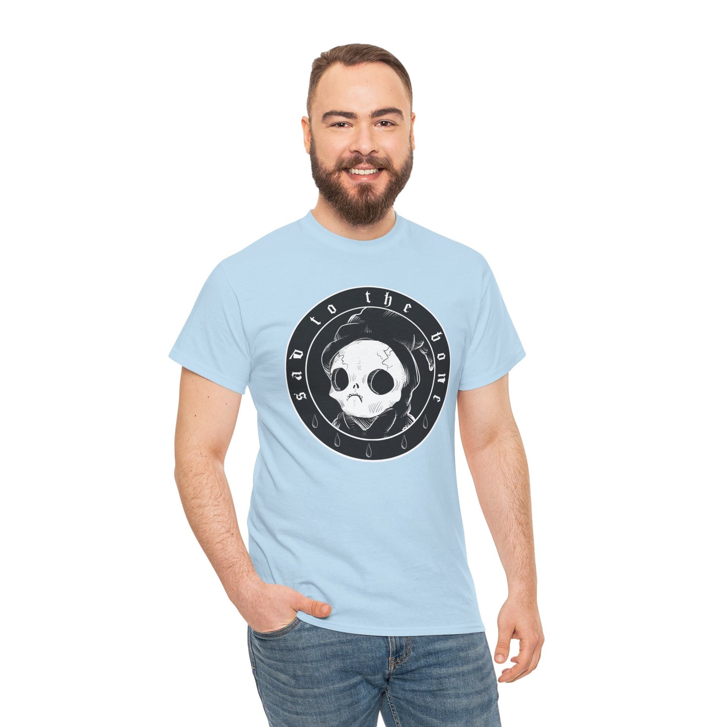 Sad To The Bone Unisex Heavy Cotton Tee