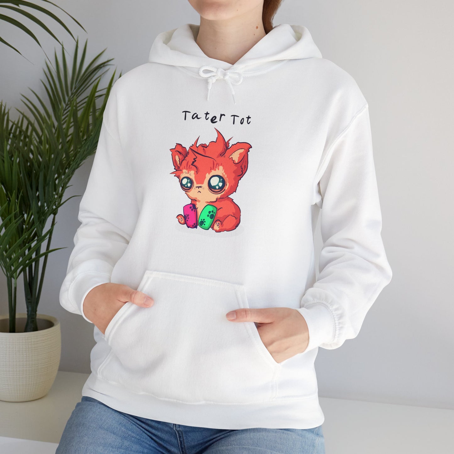 Tater Tot Unisex Heavy Blend Hooded Sweatshirt