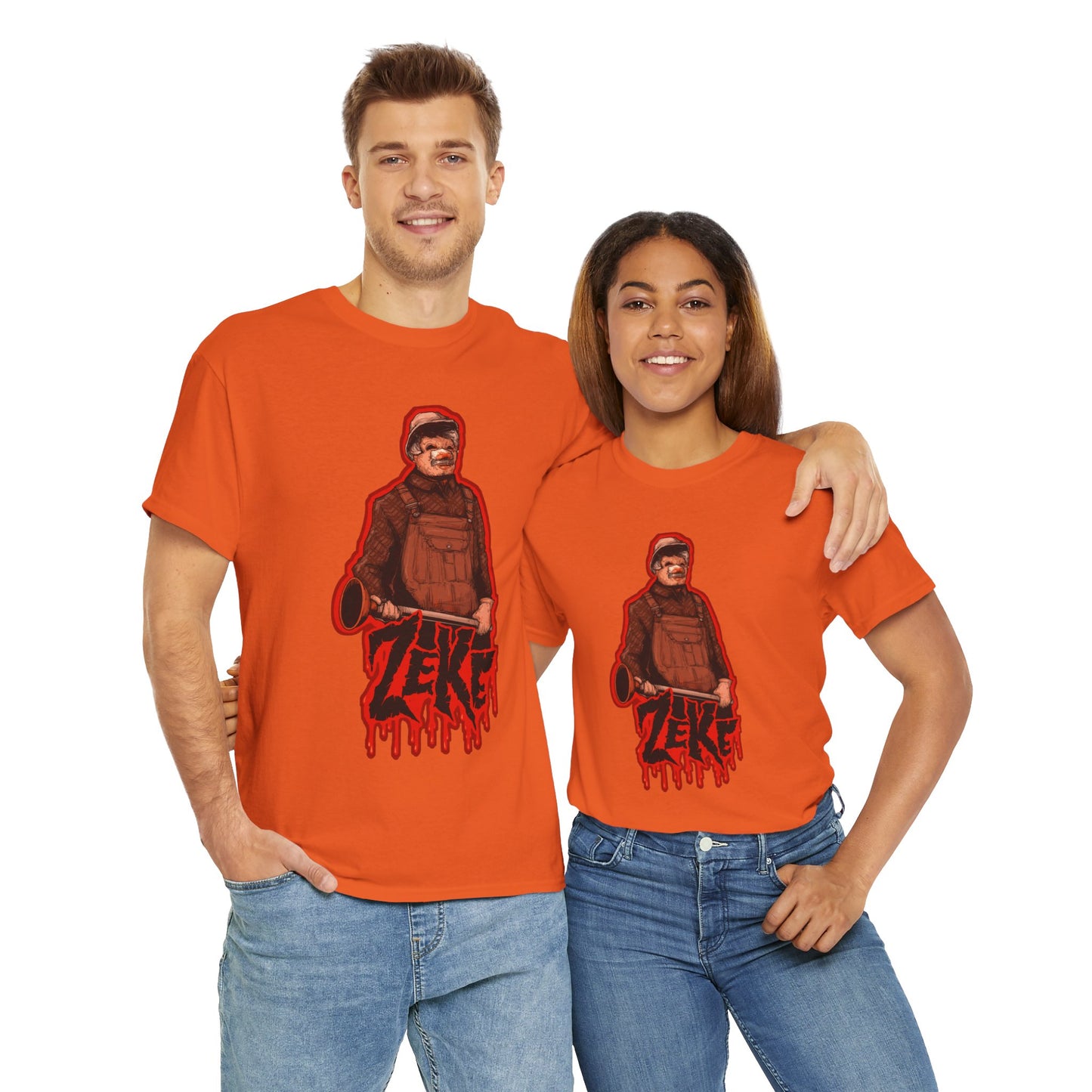 Zeke The Plumber Unisex Heavy Cotton Tee