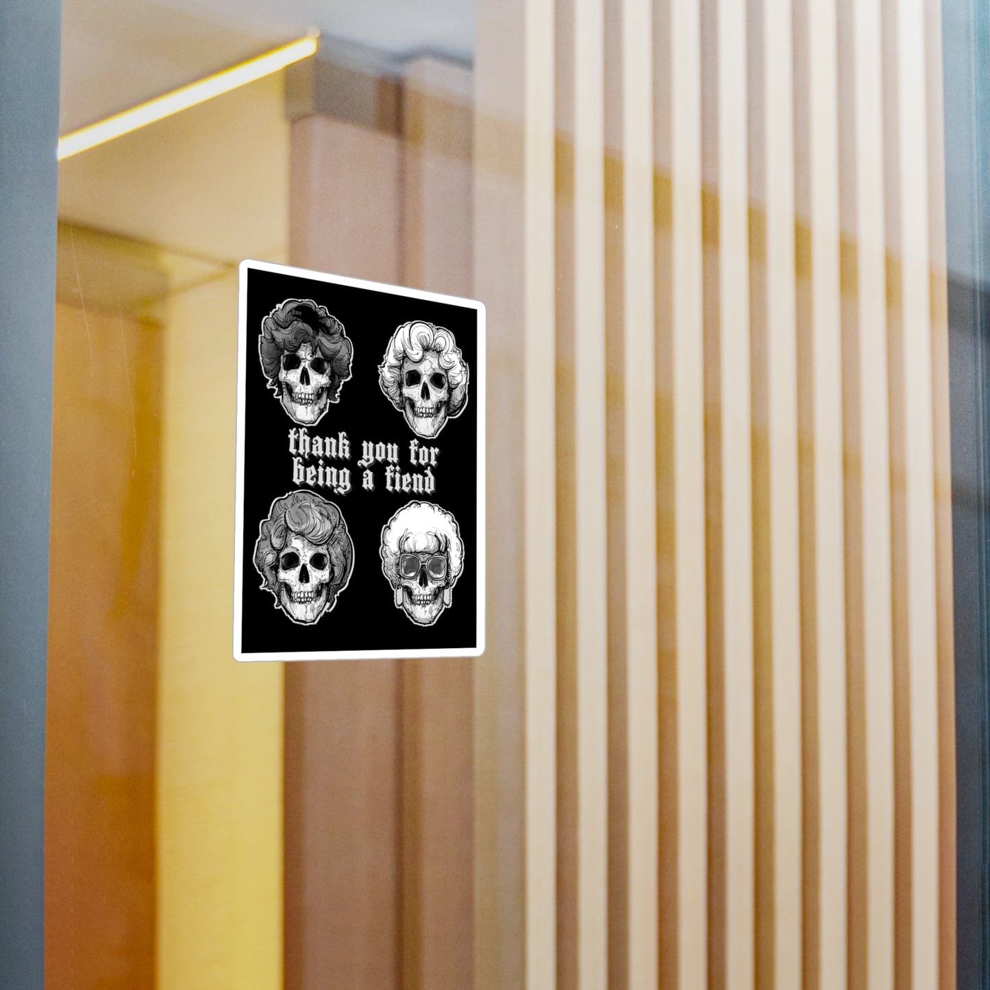 Gold Ghouls Kiss-Cut Vinyl Decal