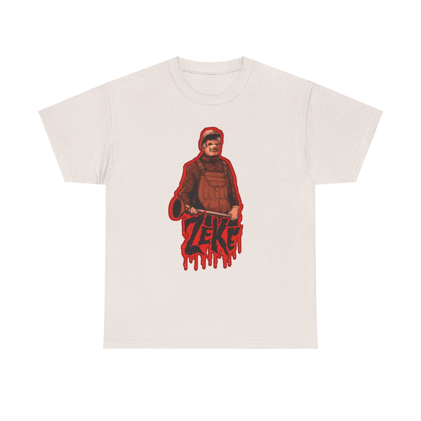 Zeke The Plumber Unisex Heavy Cotton Tee
