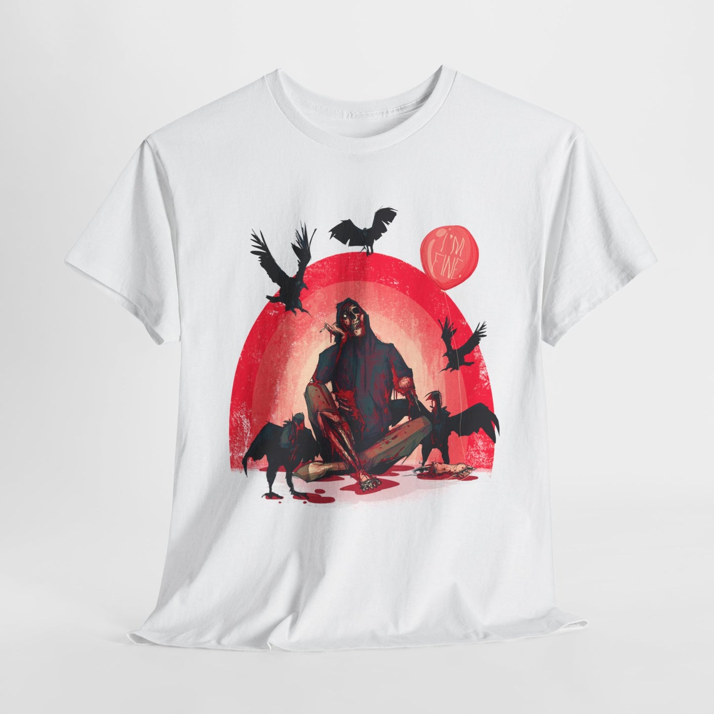 I'm Fine Unisex Heavy Cotton Tee